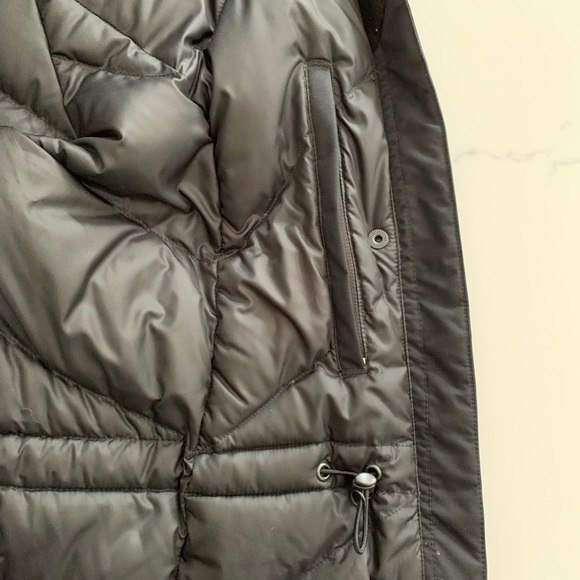 Eddie Bauer L Waterproof WeatherEdge Down Stadium Coat Black New No Tag - Picture 13 of 16